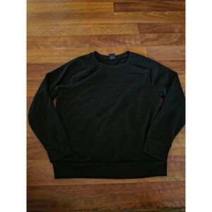 Athletic Works Long Sleeve Black Tee Medium
